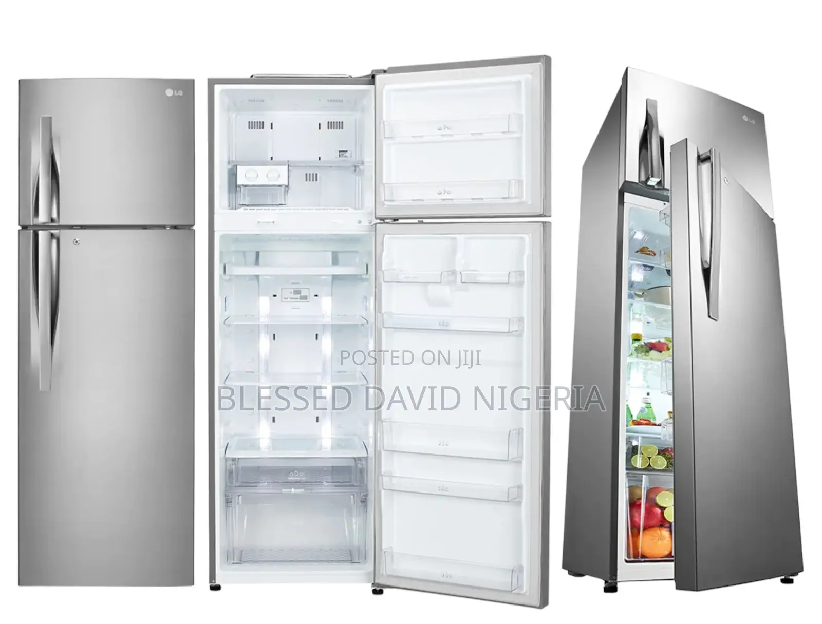 LG GL-C292RLBN 257L Top Freezer Refrigerator