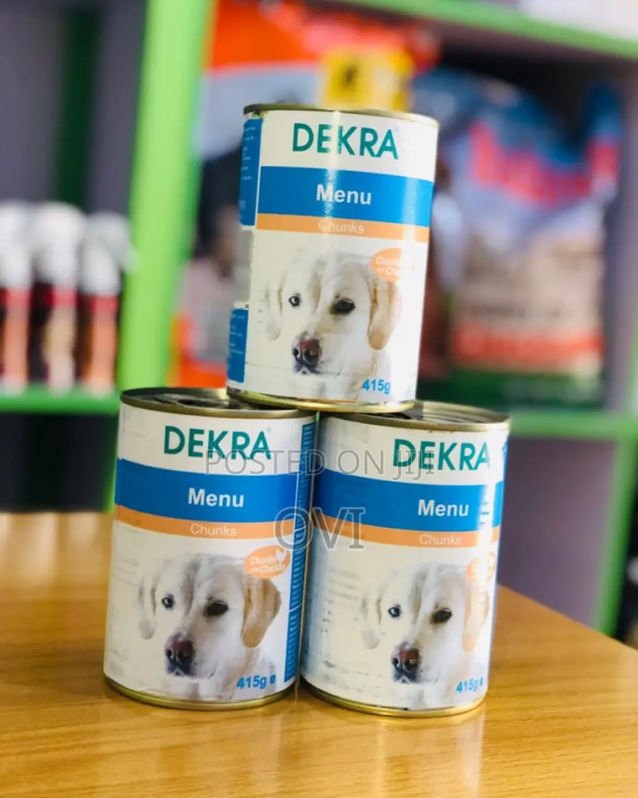 Dekra Dog Food - Pack of 24 - With Menu Chunks