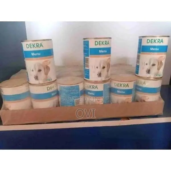 Dekra Dog Food - Pack of 24 - With Menu Chunks