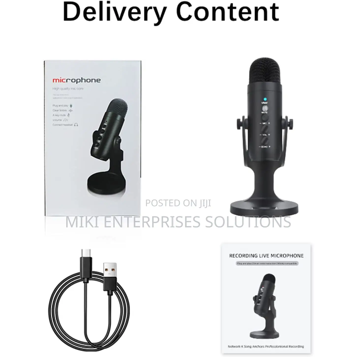 Jmary MC-PW 8 USB Microphone