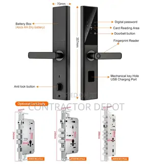 Bluetooth Smart Fingerprint Unlock Work Lock