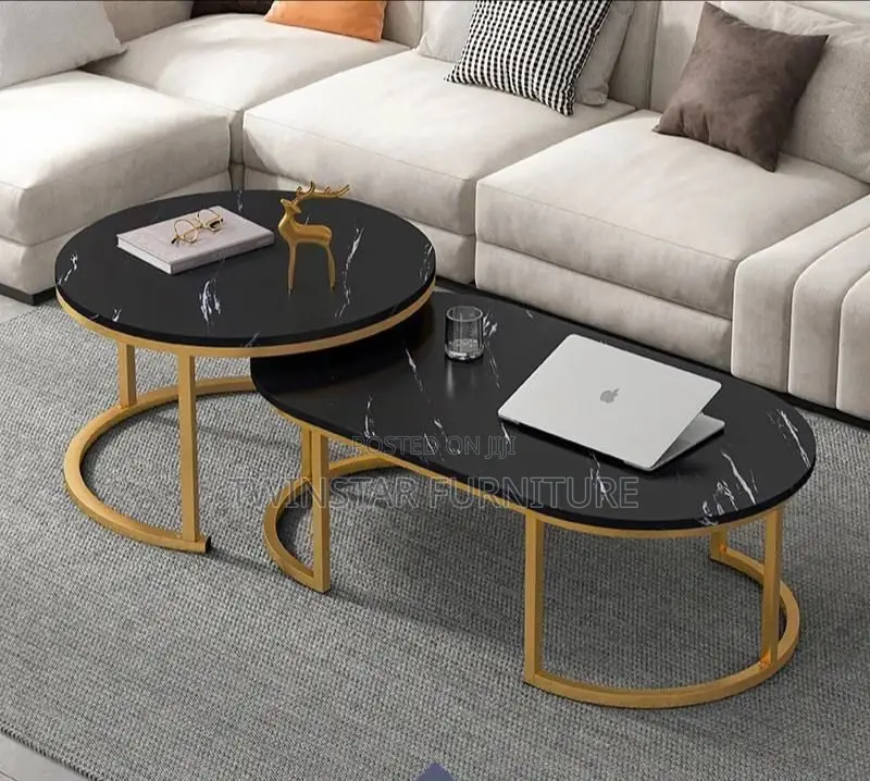 Modern Marble Top 2 in 1 Centre Table
