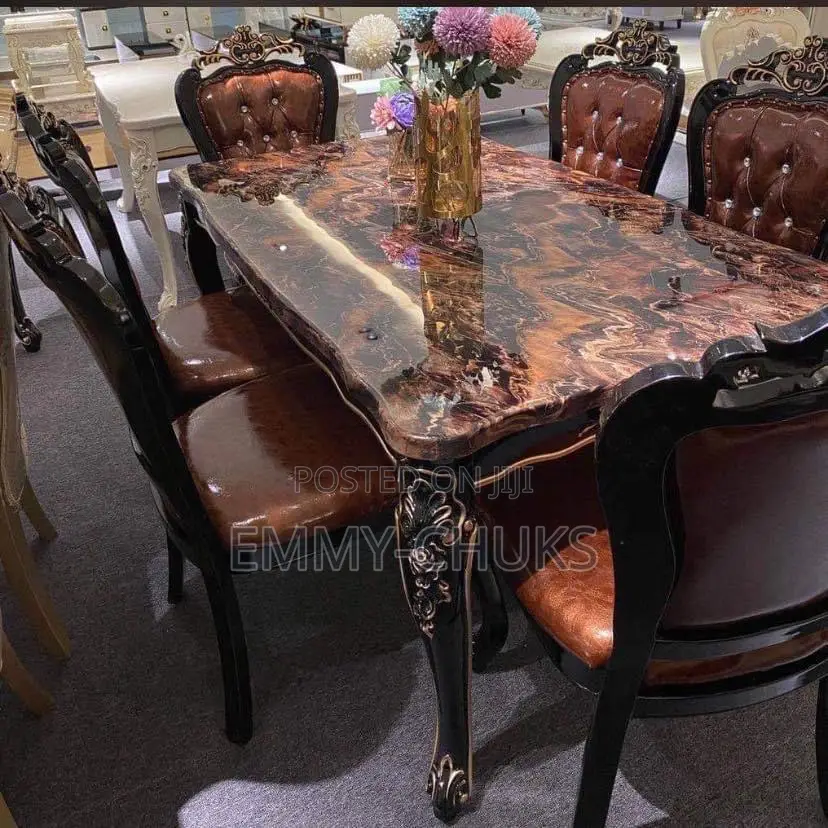 Quality Leather Dinning Table
