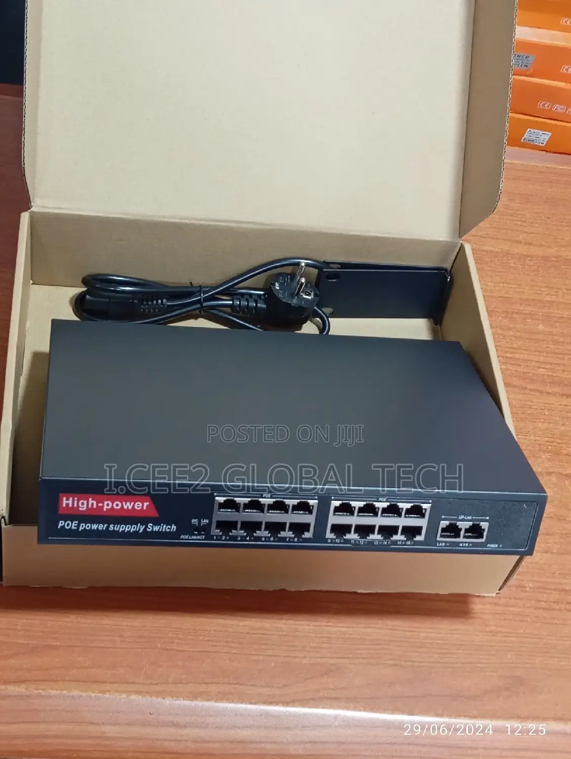 16 Port Poe Switch