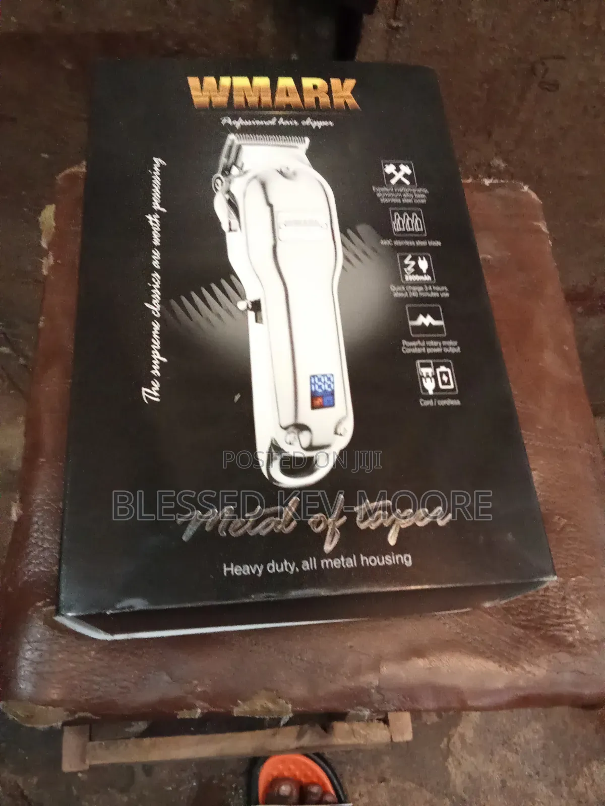 Wmark Metal Rechargeable Clipper