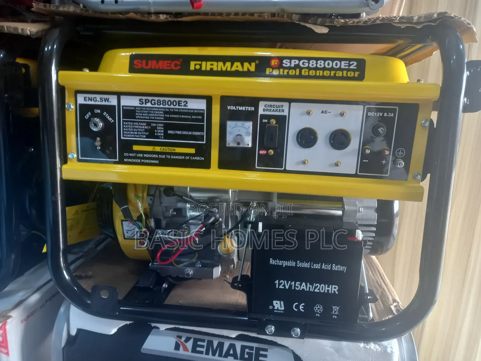Sumec Firman Generator 6.6kva