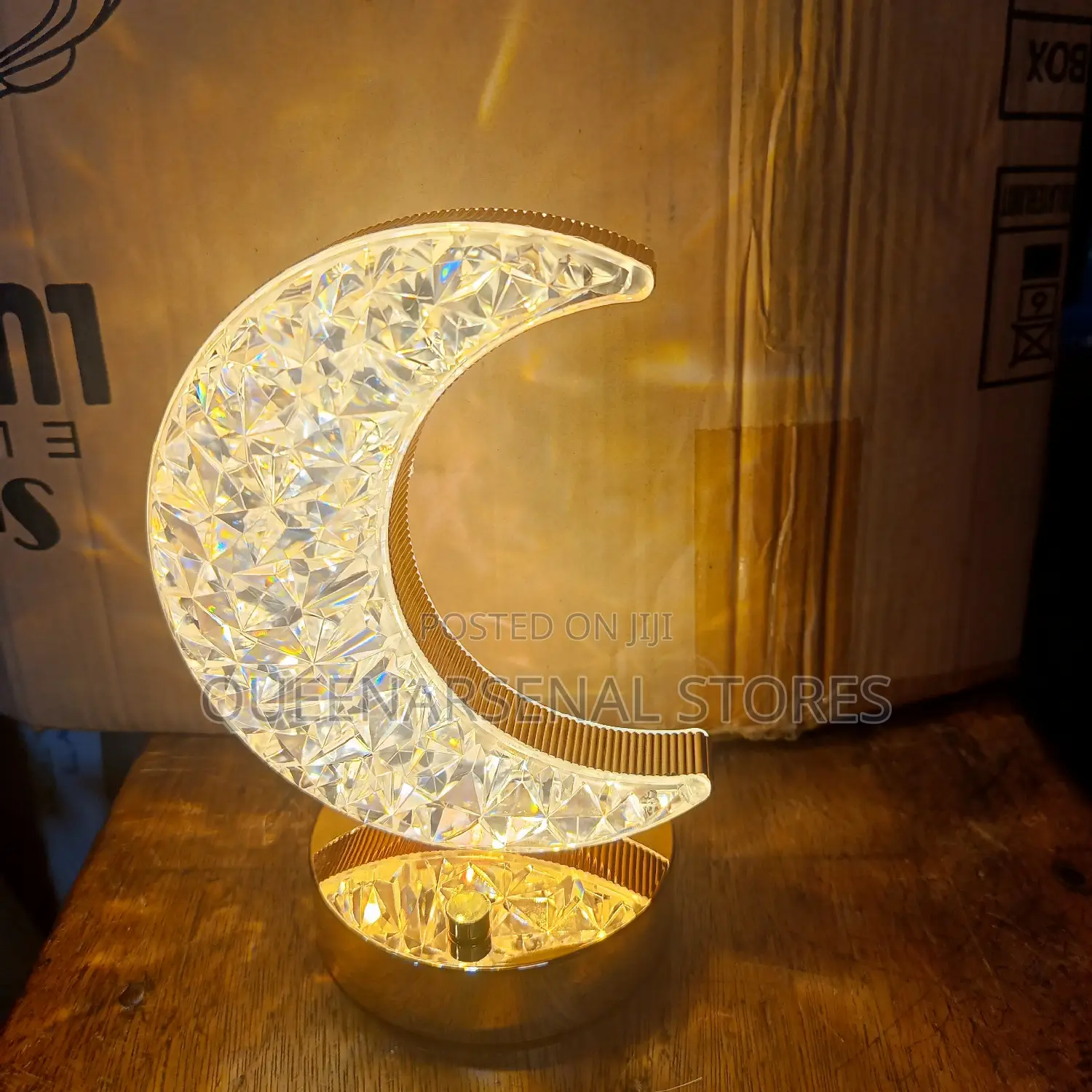 Rechargeable Moonlight Crystal Lamp