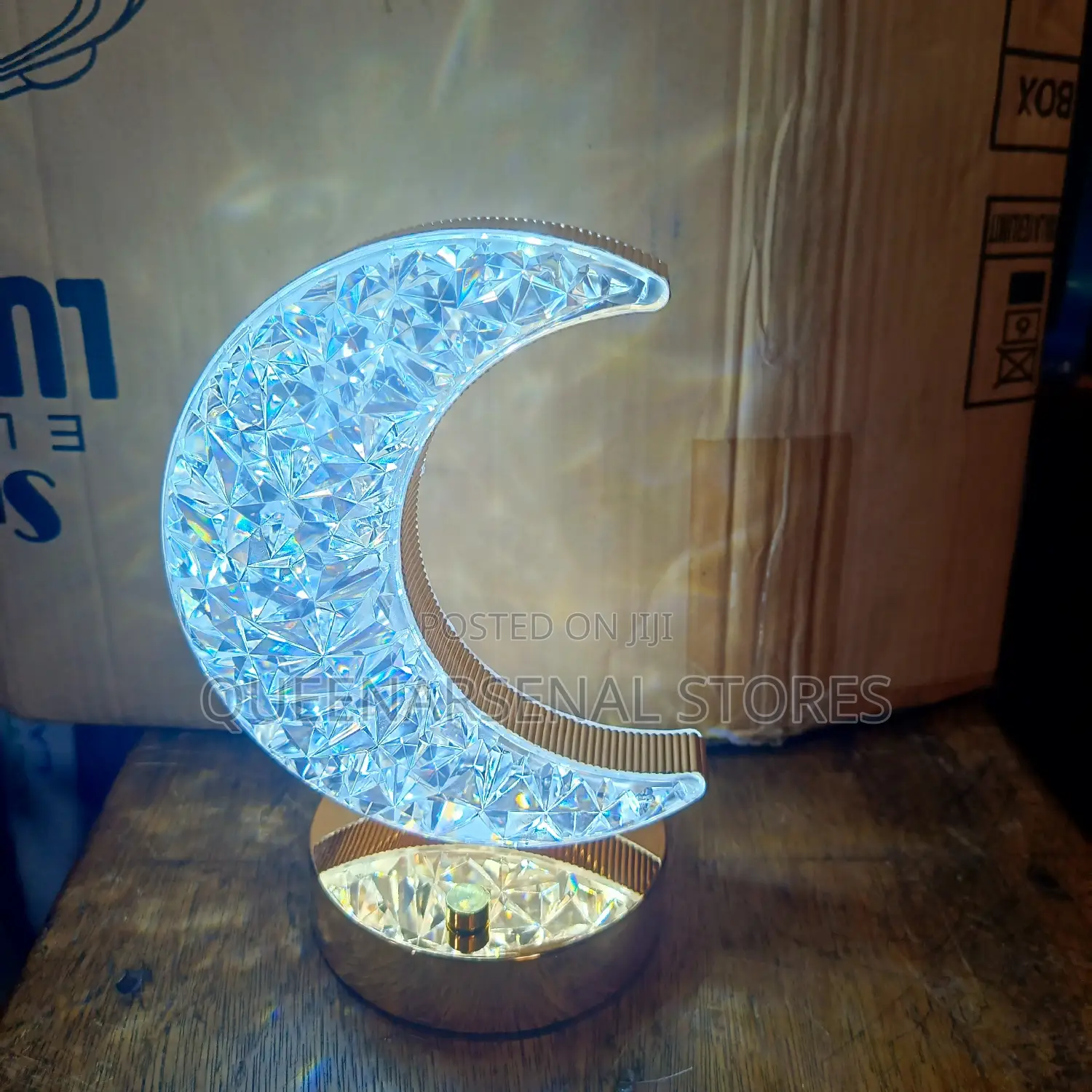 Rechargeable Moonlight Crystal Lamp