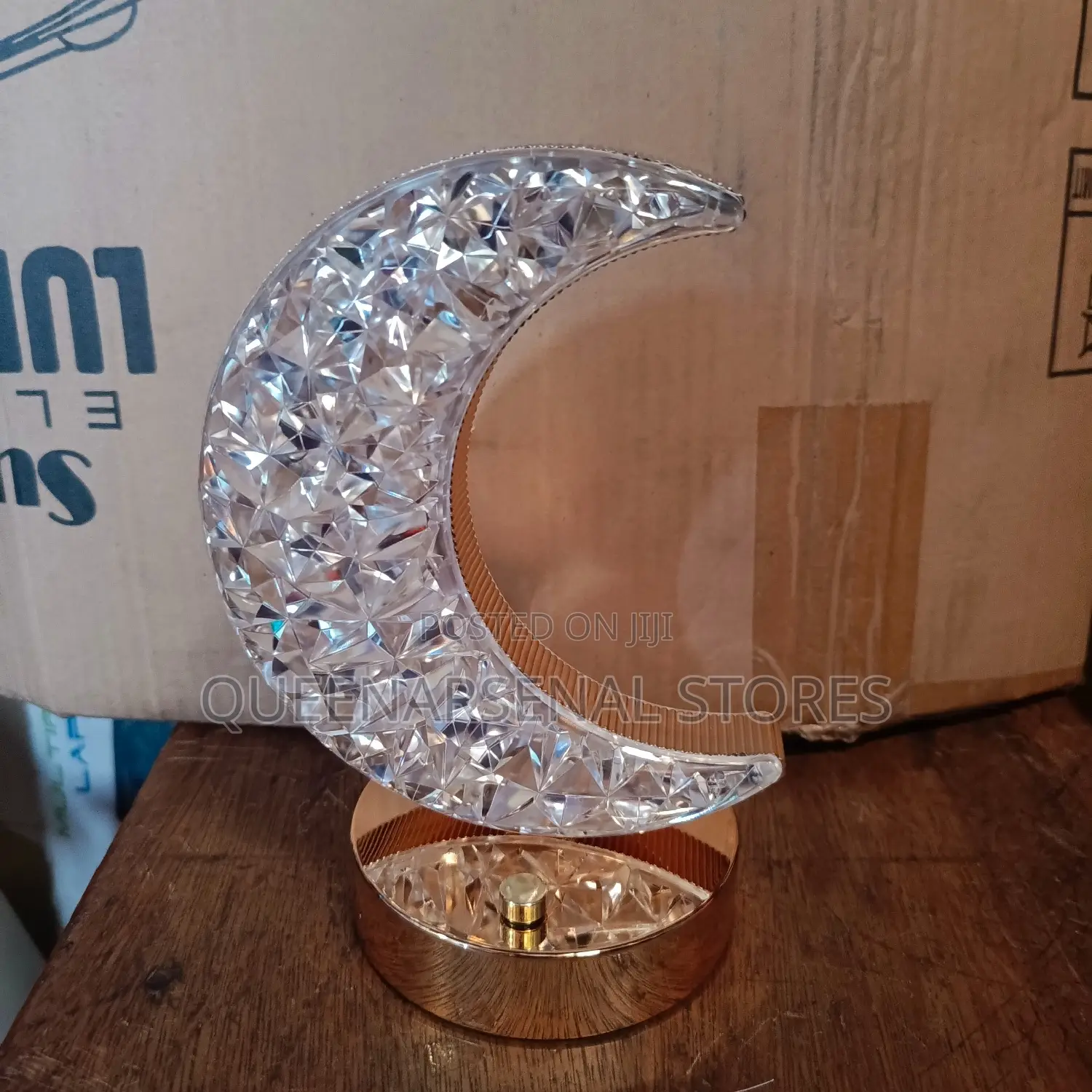 Rechargeable Moonlight Crystal Lamp