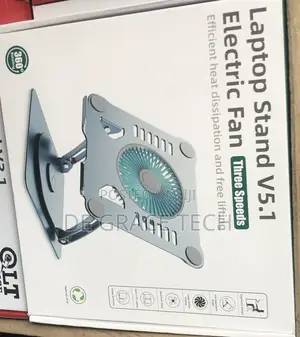 Photo - T628 Laptop Stand V5.1 With Electric Fan
