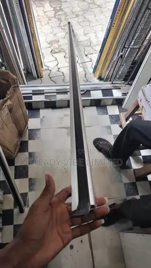 Step Profile After Laying With Rubber