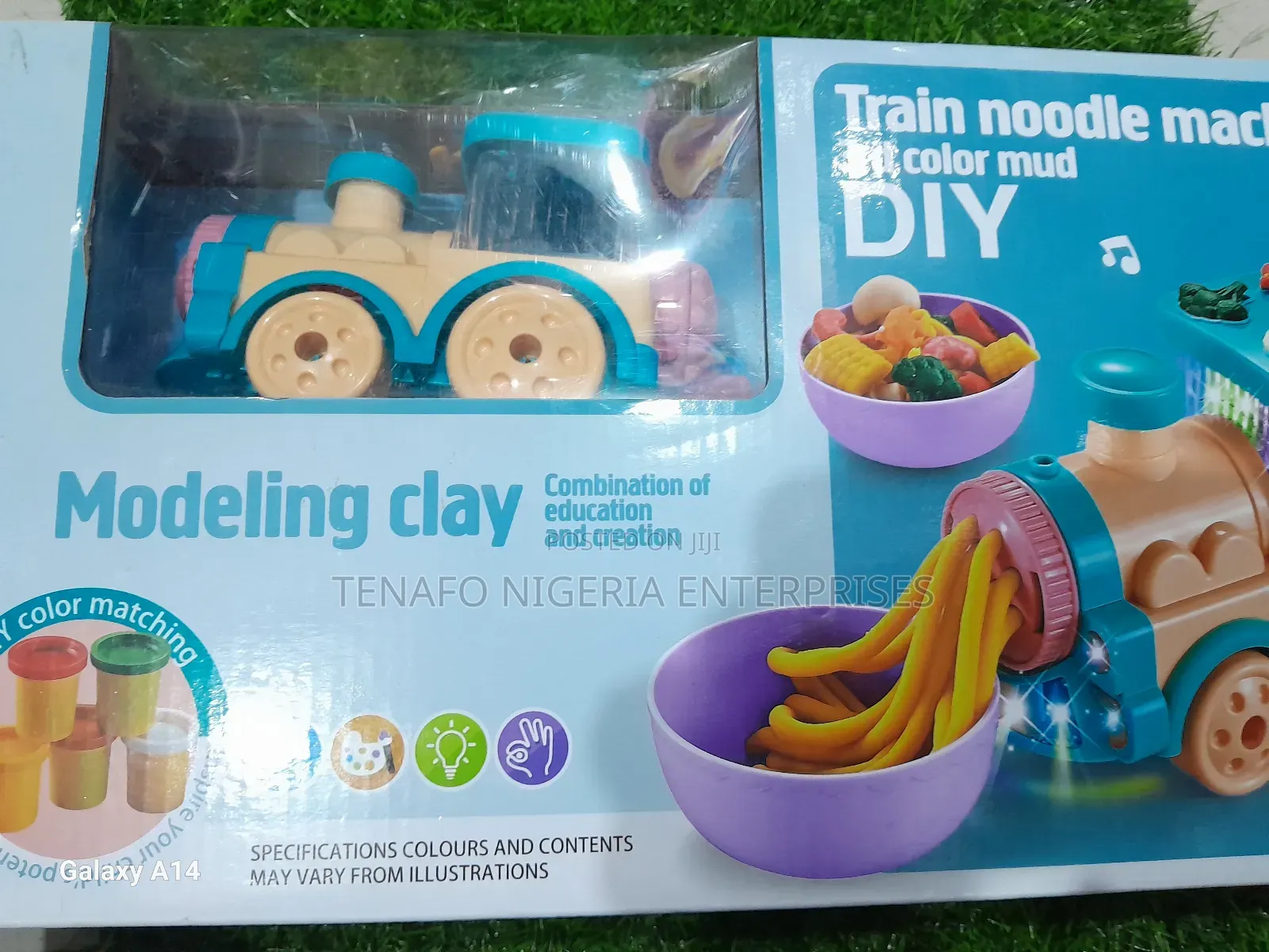 Train Noodle Modelling Clay