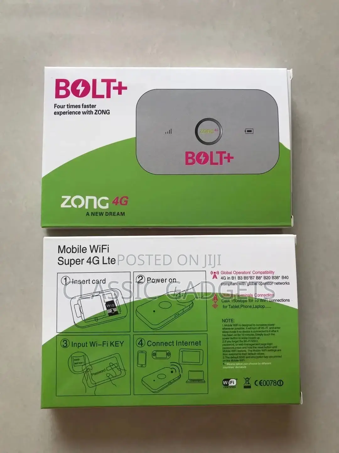 Bolt 4g Ite Pocket Wifi Modem Router Mobile Wifi for sale - Classic ...