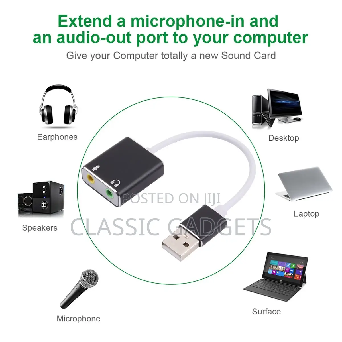 HIFI Magic Voice 7.1CH USB Sound Card