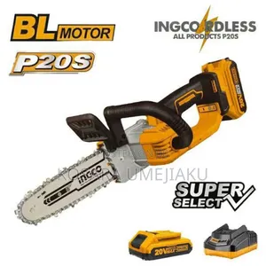 Ingco Cordless Chainsaw 8 Inches 20v