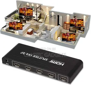 HDMI Splitter 1 in 4 Out, 1X4 HDMI Splitter Switch