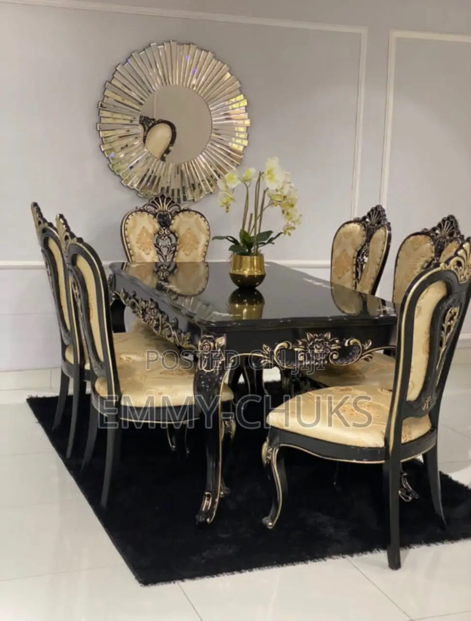 Imported Dining Table and Chairs