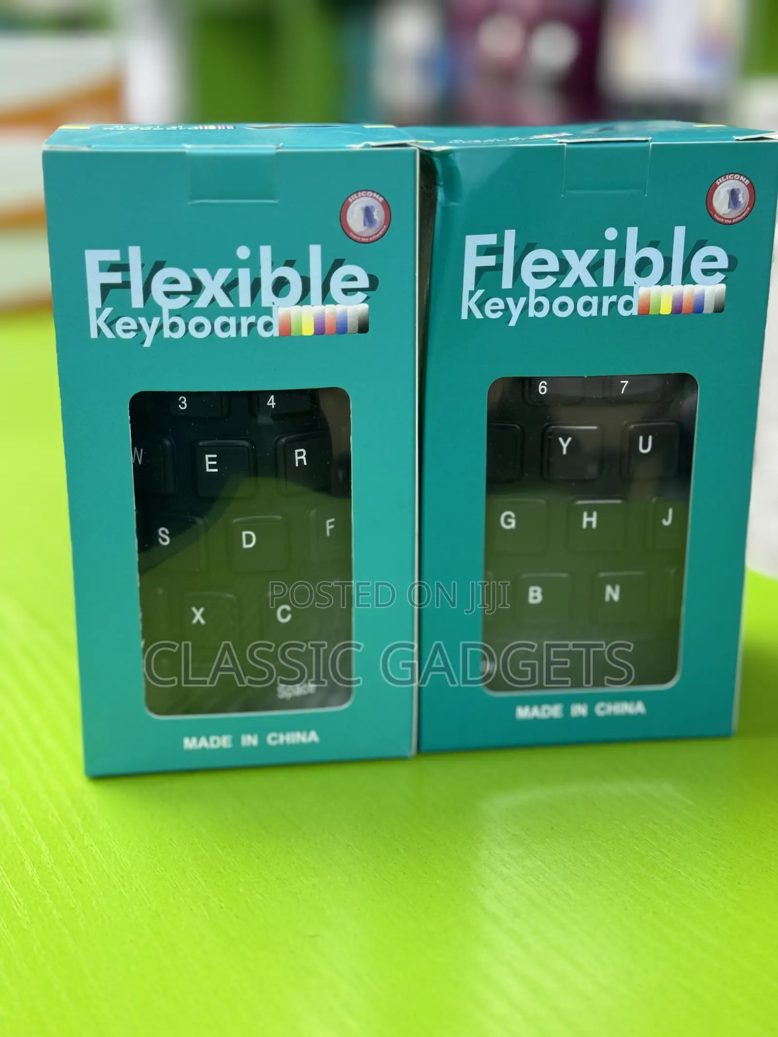 Flexible Silicone USB Mini Foldable Keyboard