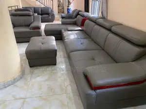 L Shaped Sofa Leather Chair