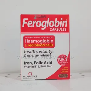 Feroglobin Capsules for Hemoglobin and Redblood Cells
