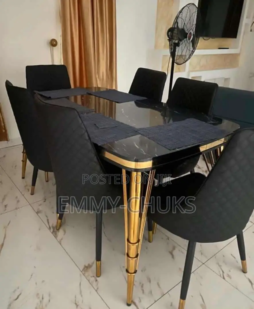 Foreign Dinning Table by 6 Chairs