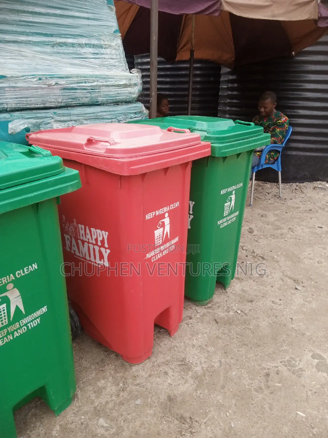 240litres Agiville Waste Bin Container