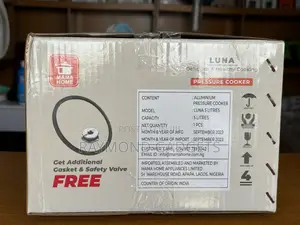 Luna 5l Pressure Cooker Heat-Resistant Handles