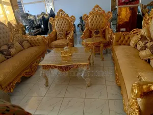Italian Executive Superlative 8 Seaters Fabric Sofa 