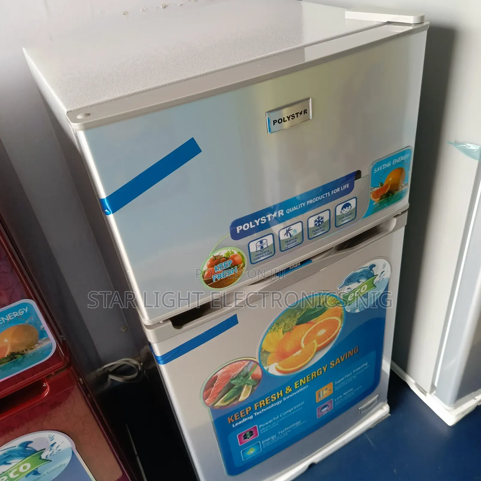 Double Door Refrigerator Polystar 1