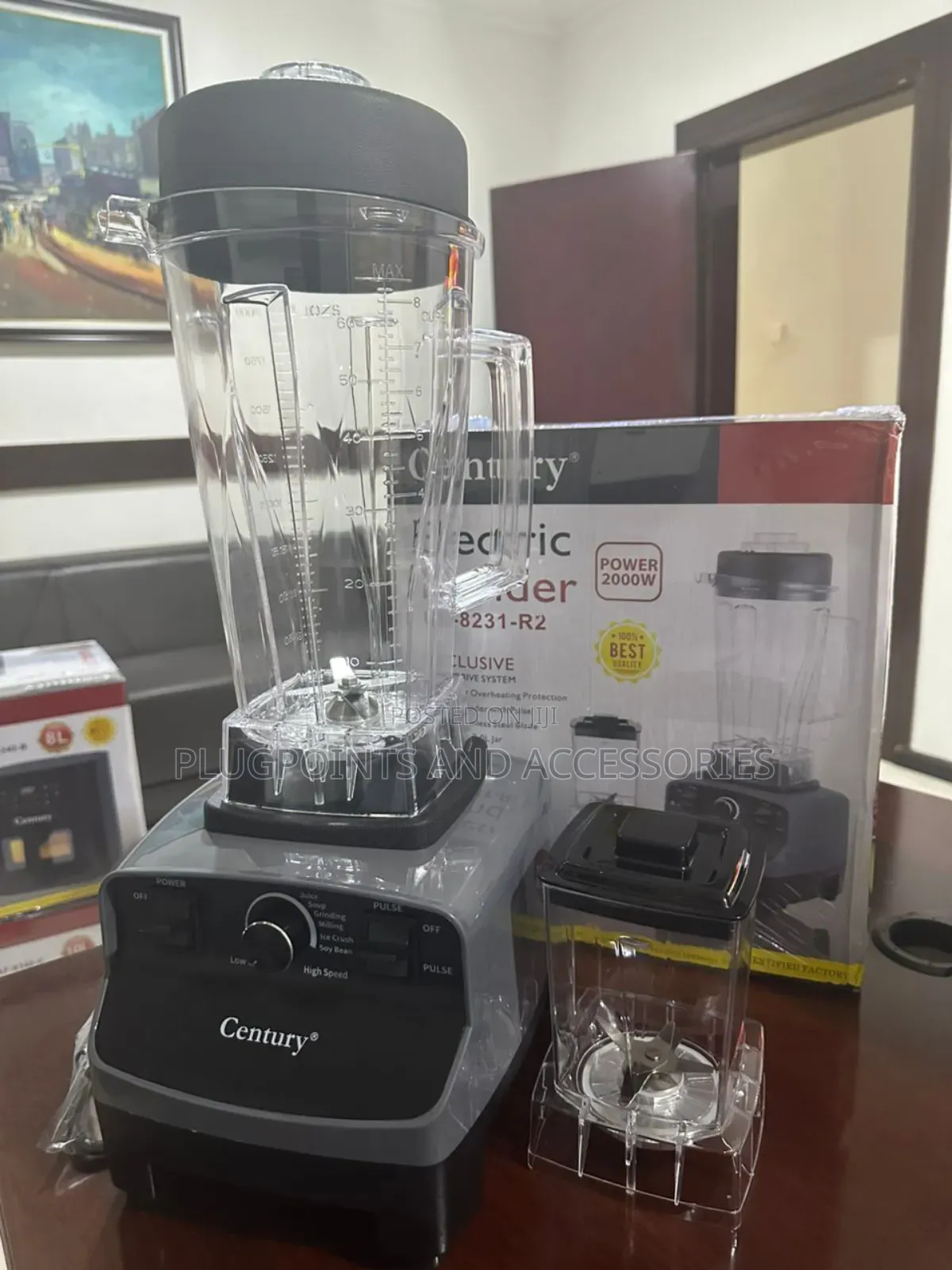 Century Blender 2000w Multifunction Blender/ Food Processor