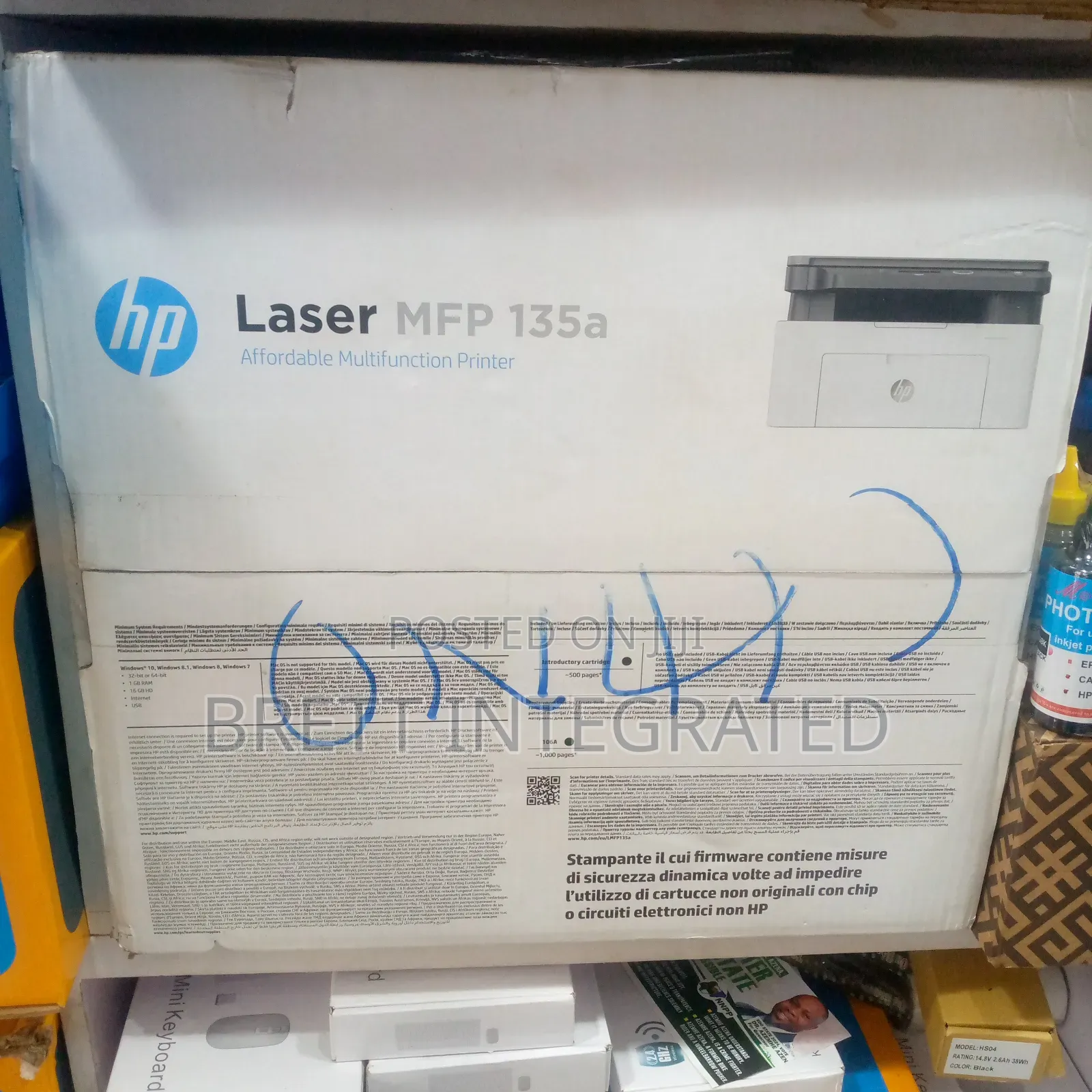 HP Laserjet Printer MFP 135a