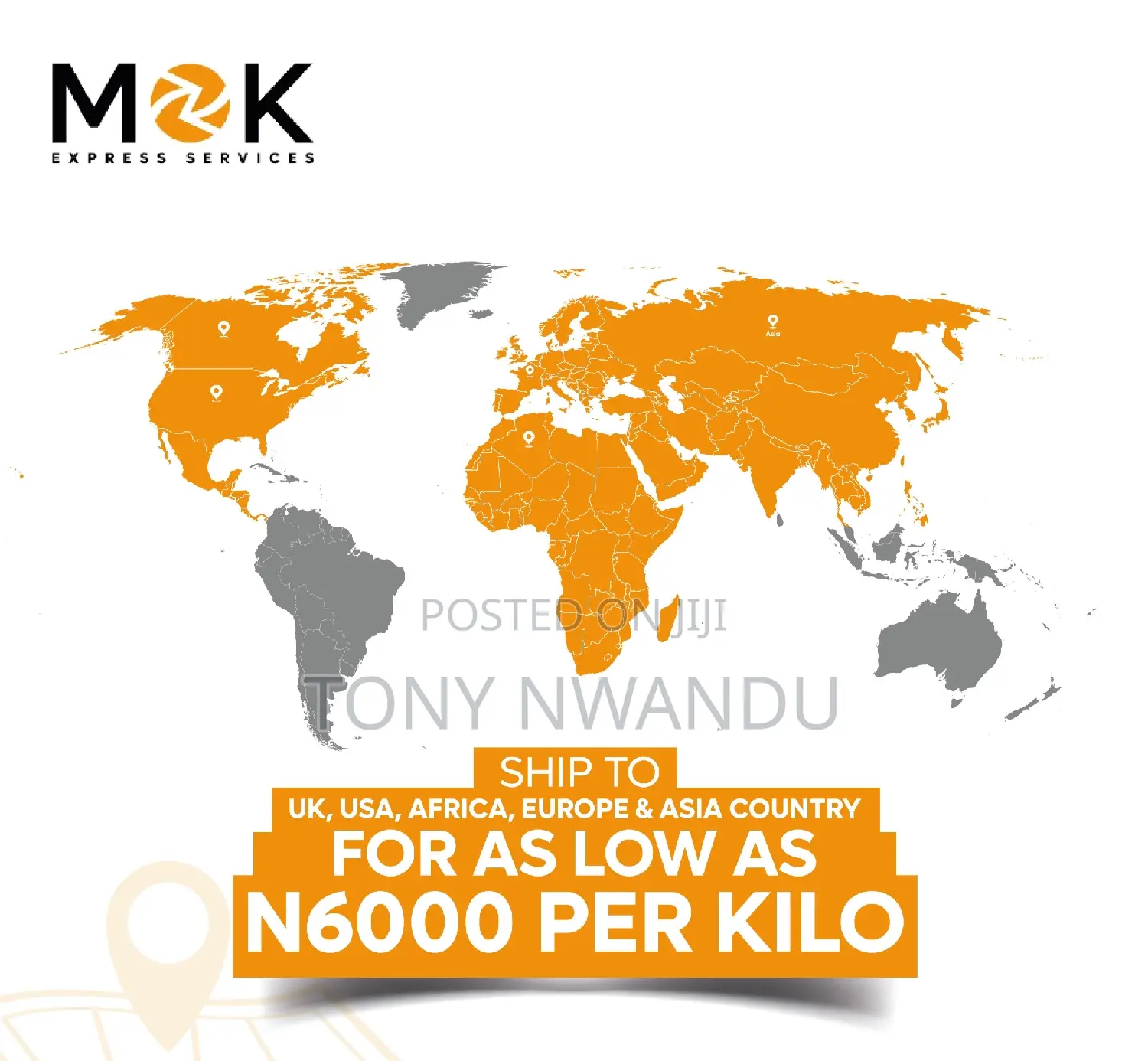 Transportation and Logistics to Ghana