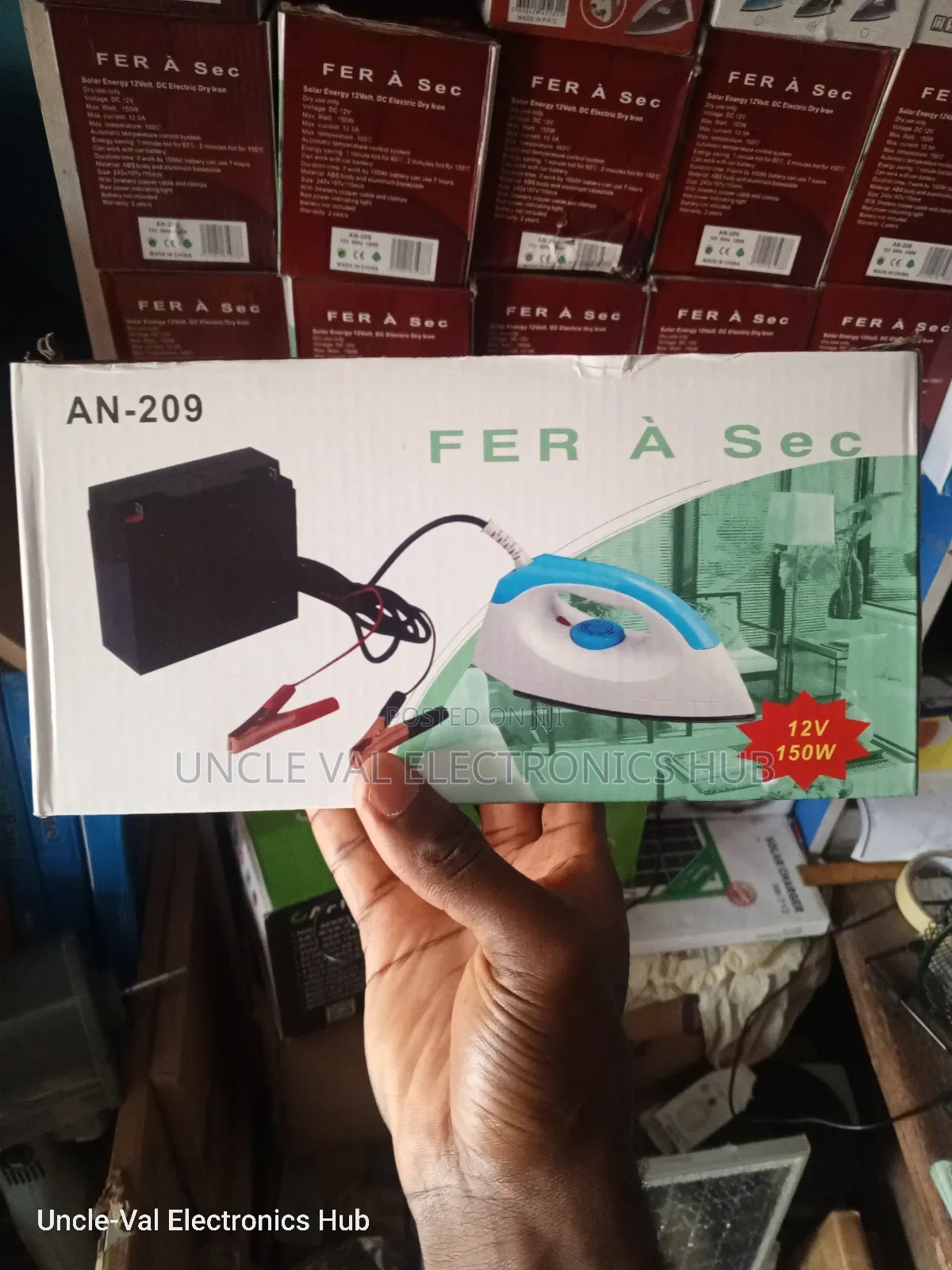 Ferasec 12v Solar/Dc Pressing Iron