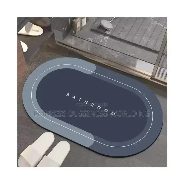 Water Absorbing Anti Slip Bathroom Mat_ Biggest Size