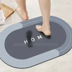Water Absorbing Anti Slip Bathroom Mat_ Biggest Size