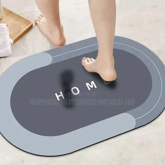 Water Absorbing Anti Slip Bathroom Mat_ Biggest Size