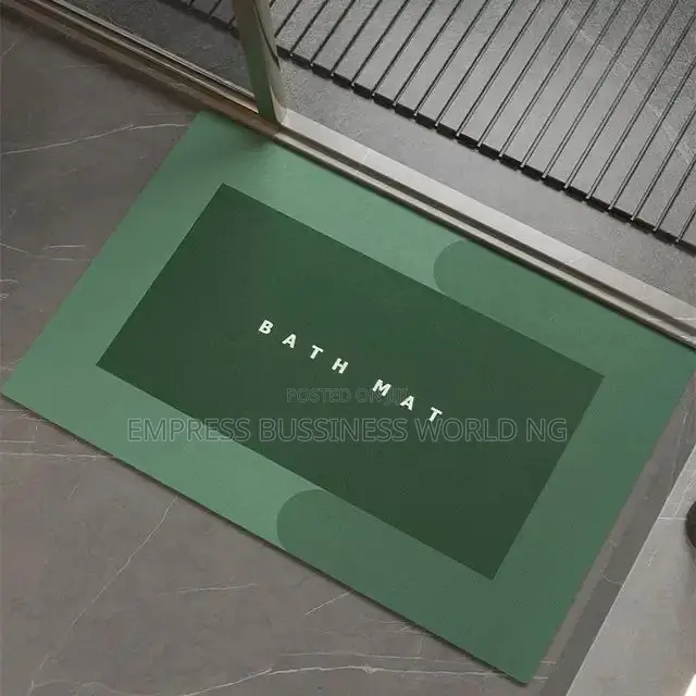 Water Absorbing Anti Slip Bathroom Mat_ Biggest Size