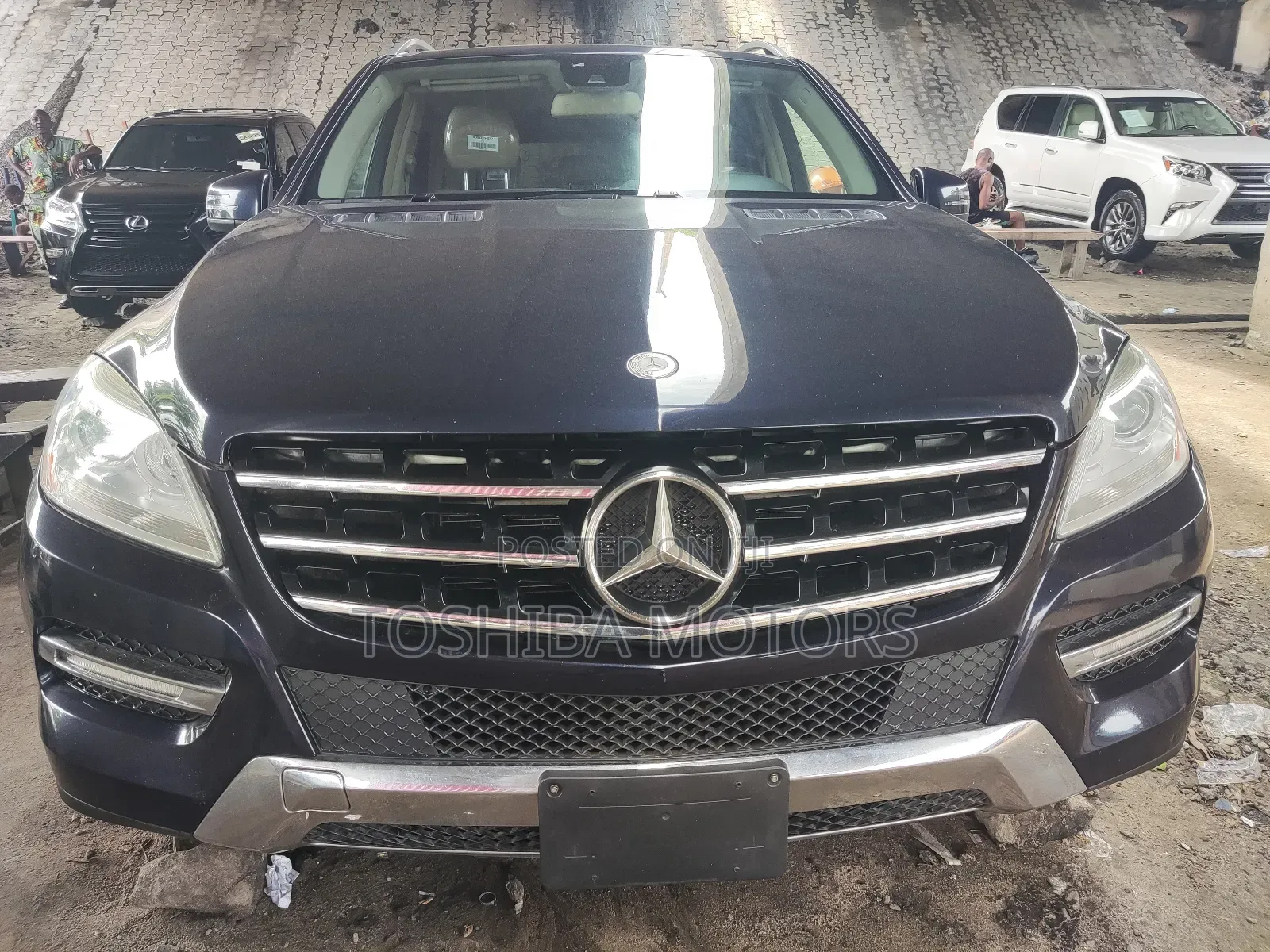 Mercedes-Benz M Class 2014 Blue
