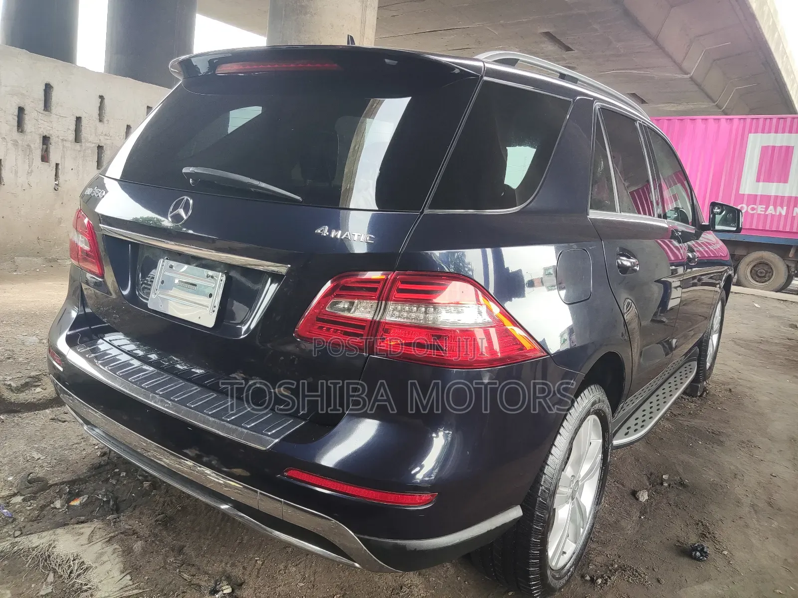 Mercedes-Benz M Class 2014 Blue