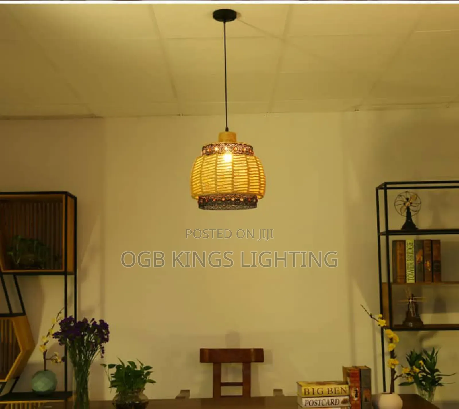 Nordic Basket Dropping Pendant Light