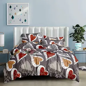 Duvet Set (1 Duvet,1 Bedsheet, 4 Pillowcase)