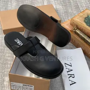 Zara Half Leather Shoe for Men's