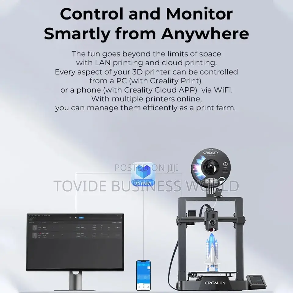 Creality Ender E V3 Ke FDM Filament 3d Printer