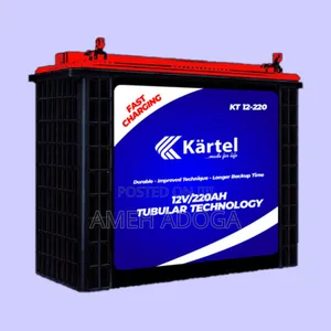 Kartel 12v 220ah Tubular Batteries