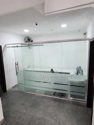 Office Frameless Glass Partition