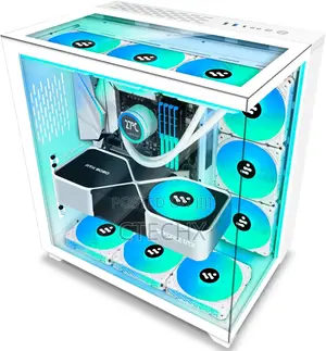 Gaming Computer Case With 6 PWM Argb Fans