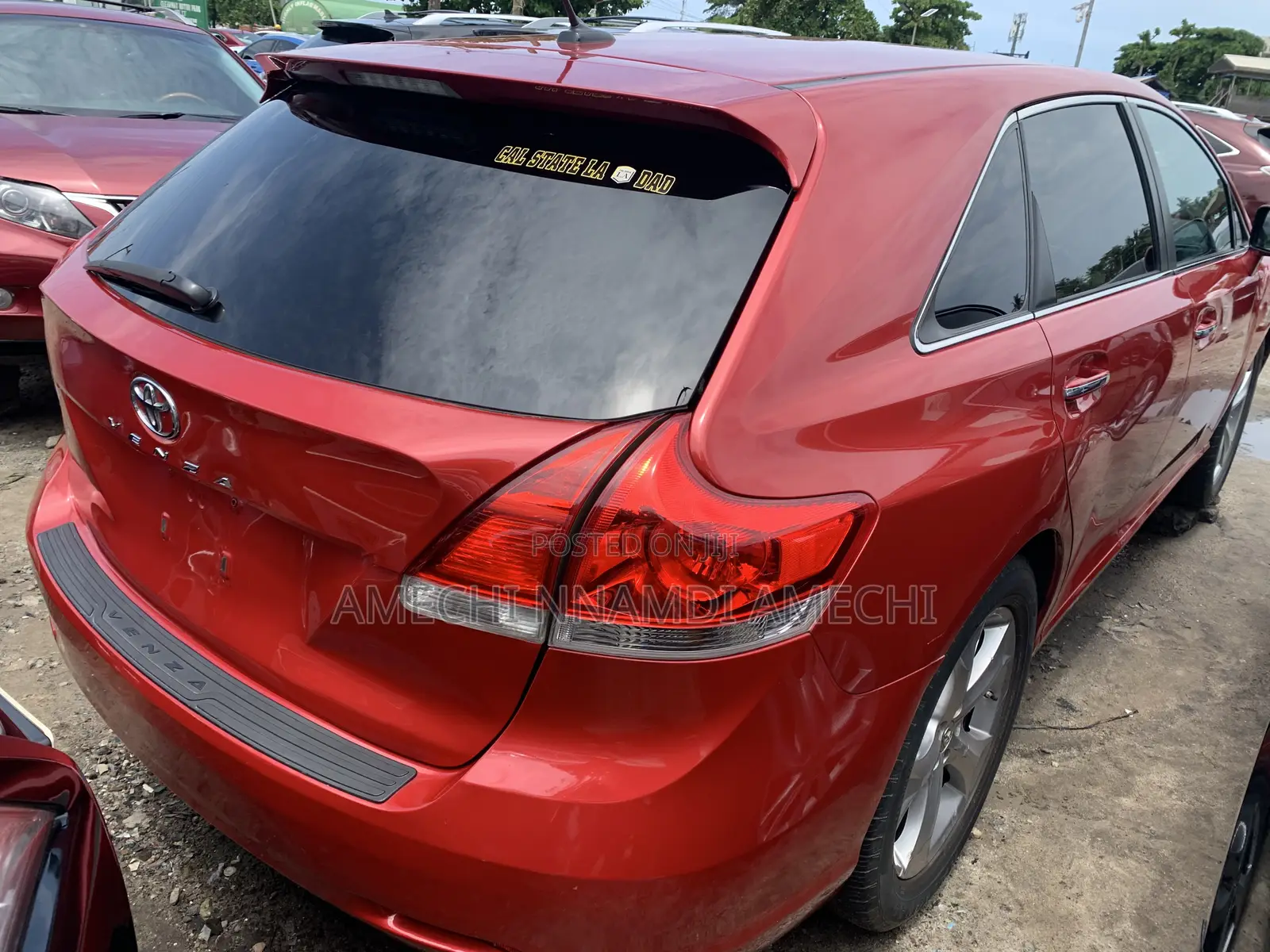 Toyota Venza AWD 2012 Red