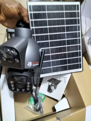 5mp 10x Zoom Rotational 360 Solar Dual Lens 4g Ip Camera