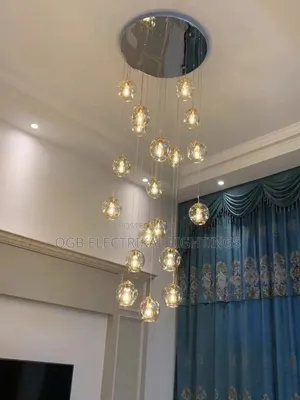 Modern Stair Case Chandelier