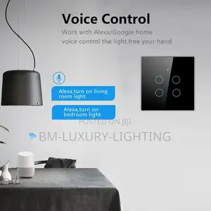 Wi-Fi Smart Switch and Socket Required 1-4 Gang Alexa Google